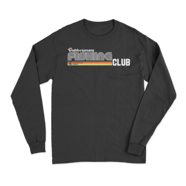 Outdoorsman Fishing Club Disco Men Long Sleeve Shirt